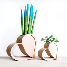 Load image into Gallery viewer, HEART - Set of 2 vases
